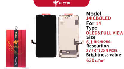 Billede af iPhone 14 skærm